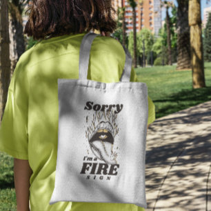 Brandskylt Zodiac Tote Bag Tygkasse