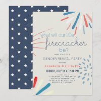 Brandsläckare 4:e juli Fireworks Gender Reveal