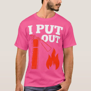 Brandsläckare Fireman Funny Firefighter-citat T Shirt