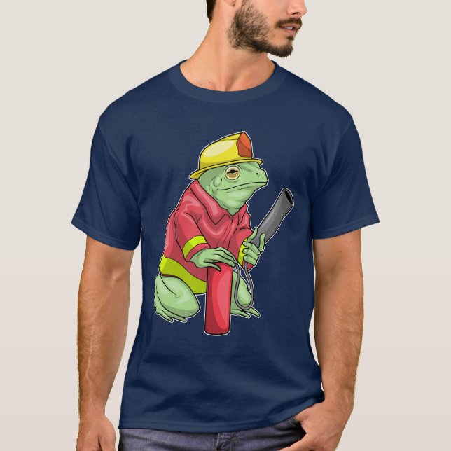 Brandsläckare för groddar t shirt (Framsida)