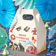 Brandsläckare i Lastbil 1:a födelsedag