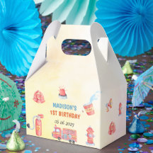 Brandsläckare i Lastbil 1:a födelsedag