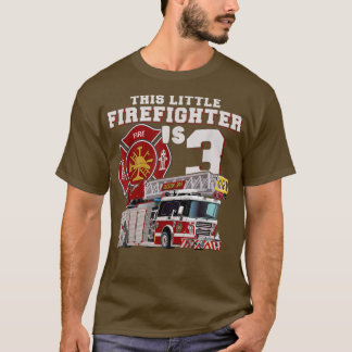 Brandsläckare i Lastbil 3:e födelsedagen T Shirt