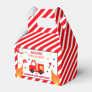 Brandsläckare i lastbil Födelsedagsfest Party Presentaskar