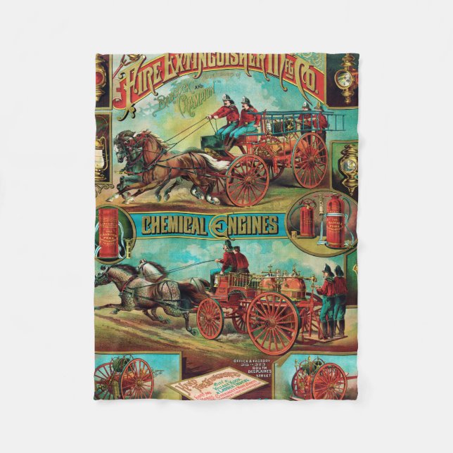 Brandsläckare MFG Co. Fleecefilt (Framsidan)