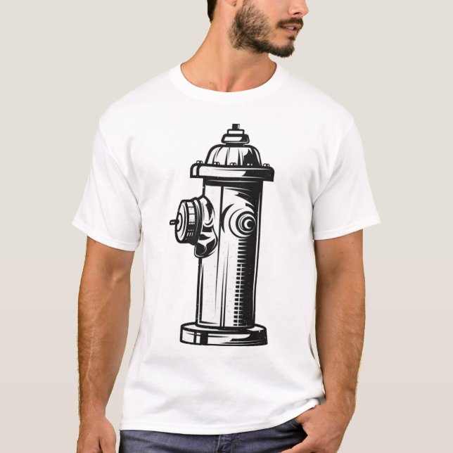 Brandsläckare T Shirt (Framsida)
