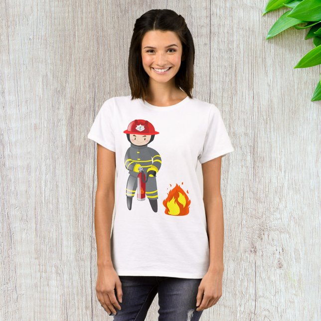 Brandsläckare T Shirt (Skapare uppladdad)