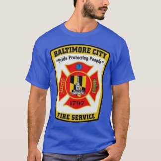 Brandsläckning i staden Baltimore T Shirt