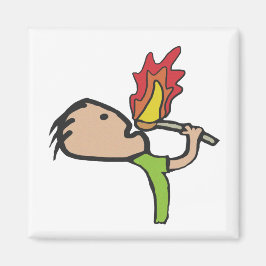 Brandsläckning Magnet