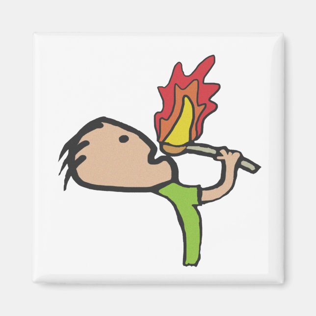 Brandsläckning Magnet (Framsidan)