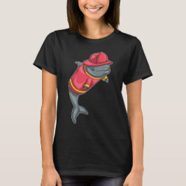 Brandsläckningsavdelning för delfiner t shirt