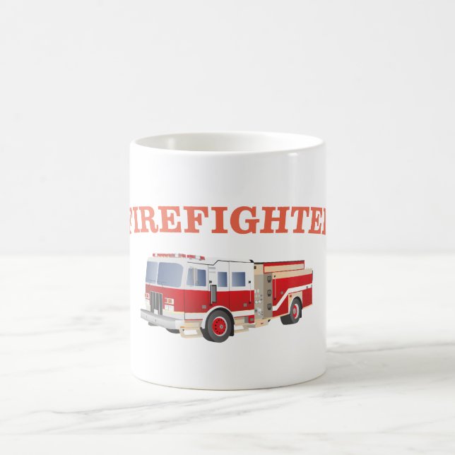 Brandsläckningsbrand Lastbil Kaffemugg (Center)