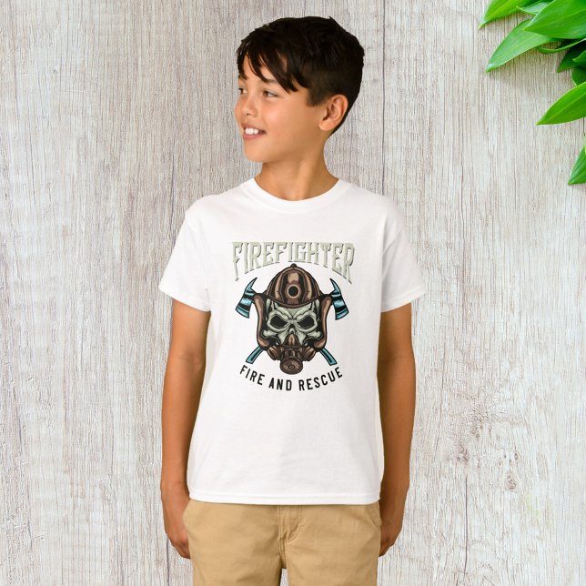Brandsläckningsbrand och Rädding T-Shirt (Skapare uppladdad)