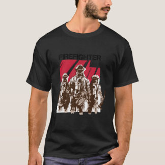 Brandsläckningsbrand och Rädding till jul T Shirt