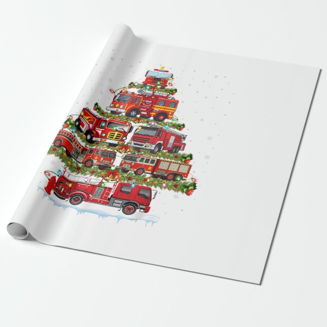 Brandsläckningsbrandsläckare i Lastbil Ljus brands Presentpapper (Utrullad)