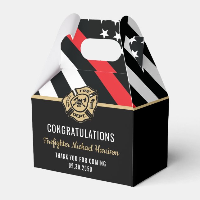 Brandsläckningsbrandsläckare Red Line Flagga Stude Presentaskar (Framsidan Sidan)