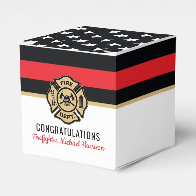 Brandsläckningsbrandsläckare Red Line Flagga Stude Presentaskar (Framsidan Sidan)