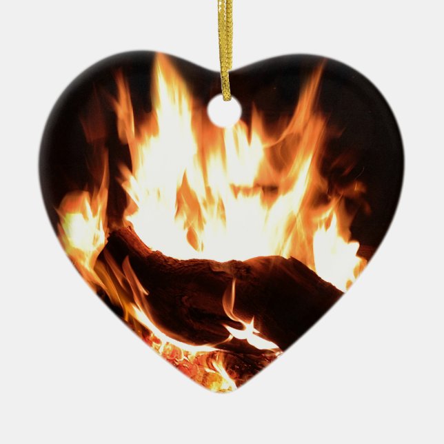 Brandsläckningsdesign Julgransprydnad Keramik (Framsidan)
