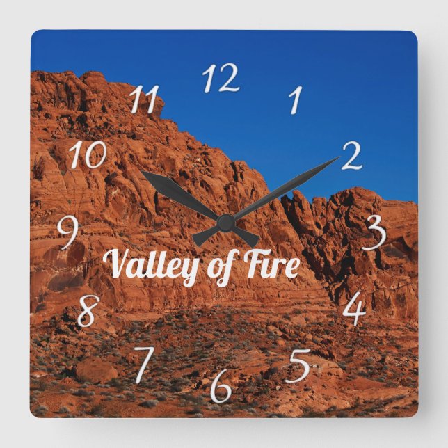 Brandsladden   fyrkantig klocka (Framsida)