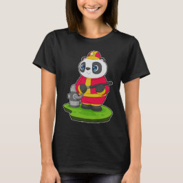 Brandslang för Panda Firefighter T Shirt