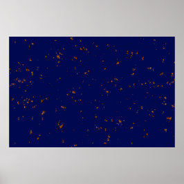 Brandsparkar överbelastar ditt foto Bonfire Ashes Poster