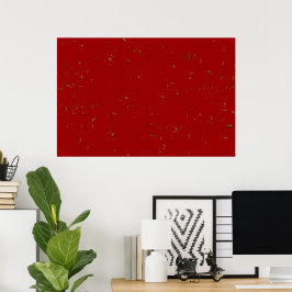 Brandsparkar överlägg fotobrinnande Ashes Red Poster