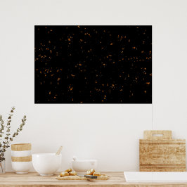 Brandsparkar som täcker ditt fotografiska brinnand poster