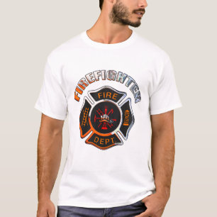 Brandstationkromemblem T-shirt