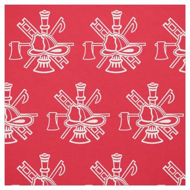 Brandstationsymbolstyg Tyg (Provkarta)