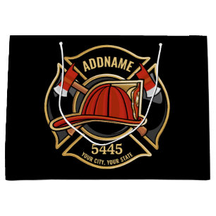 Brandstridare ADD NAMN Fire Station Department Bad