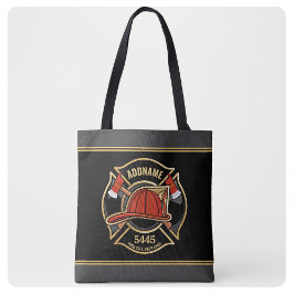 Brandstridare ADD NAMN Fire Station Department Bad Tygkasse