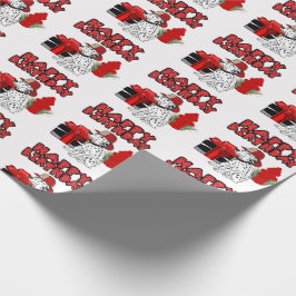 Brandstridare Dalmatien Hund Fire Hydrant Birthday Presentpapper