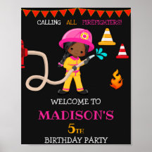 Brandstridare välkomnar party-signalen Girl Firefi