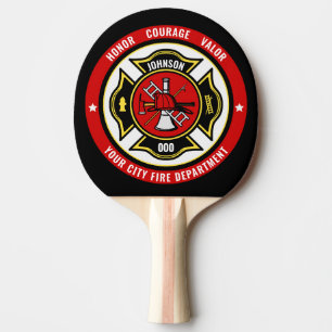 Brandstriders Rädding ADD NAMN Fire Department Bad Pingisracket