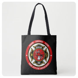Brandstriders Rädding ADD NAMN Fire Department Bad Tygkasse