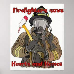 Brandstriders spara Hearts and Homes Poster