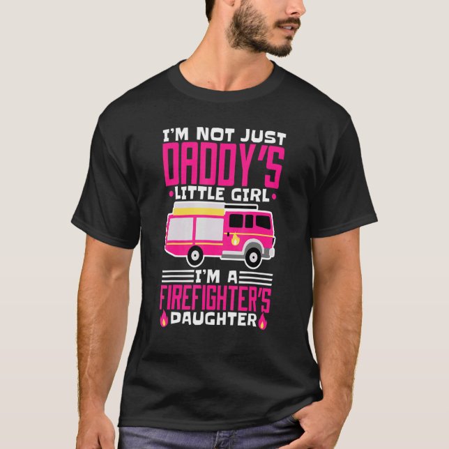 Brandstridsdotter Design För barn Firefighter K T Shirt (Framsida)
