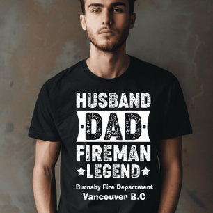 Brandstridskjorta med legendarisk skjorta t shirt