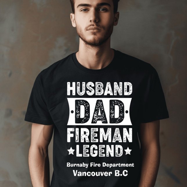 Brandstridskjorta med legendarisk skjorta t shirt (Skapare uppladdad)