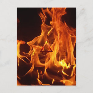 Brandsymbolen Inslag Vykort