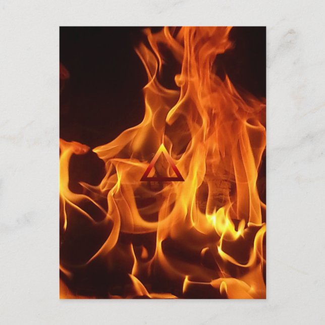 Brandsymbolen Inslag Vykort (Framsida)