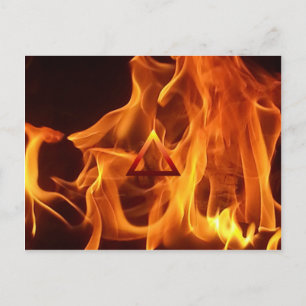 Brandsymbolen Inslag Vykort