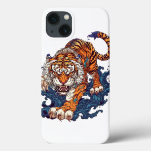 Brandtiger hoppar in i kräk
