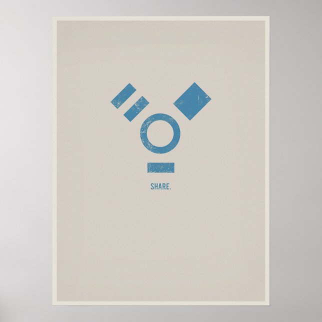 Brandtrådens minimalistiska poster (Framsidan)