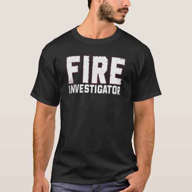 Brandutredare, kommissionsledamot med ansvar för b t shirt (Framsida)
