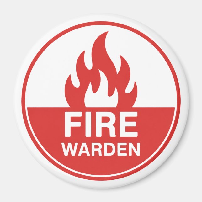Brandvakt Magnet (Framsidan)
