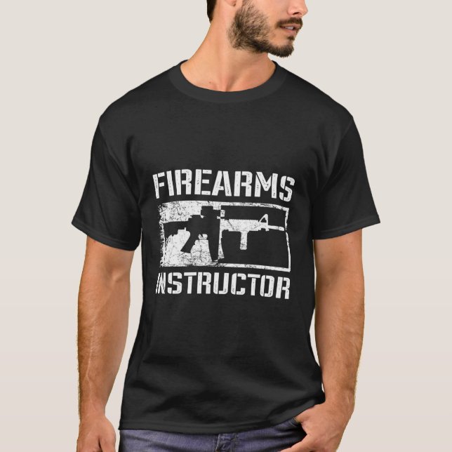 Brandvapeninstruktion T Shirt (Framsida)