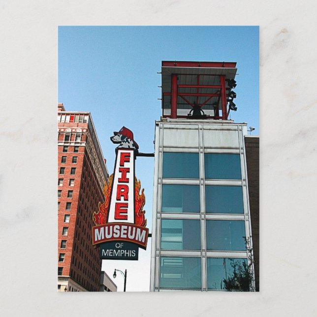 Brandvykort Station Vykort (Framsida)