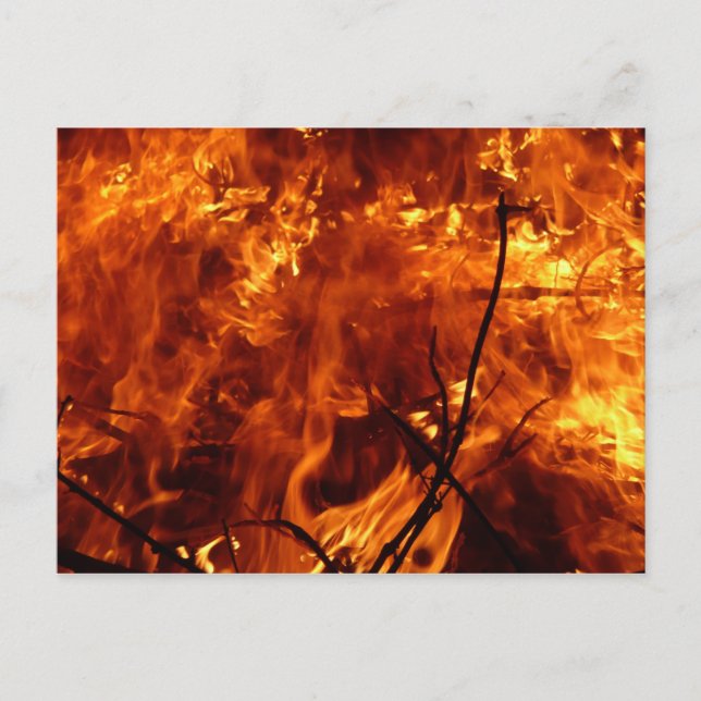 Brandvykortets hjärta vykort (Framsida)