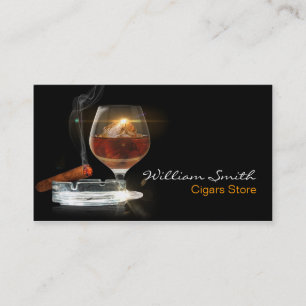 Brandy/Cigars Store Visitkort